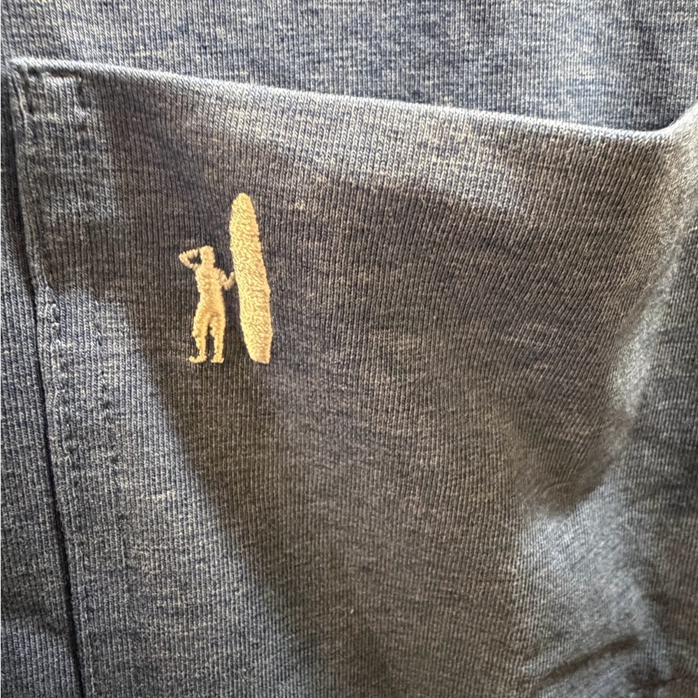 Johnnie-O Hangin' Out polo shirt in blue cotton blend Size XXL NWOT - Picture 3 of 4